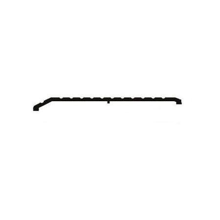 Pemko 158A-96 Offset Saddle Threshold - 5-1/2in Width, 1/2in Height, 1/4in, 96in Length Mill Aluminum 158A96
